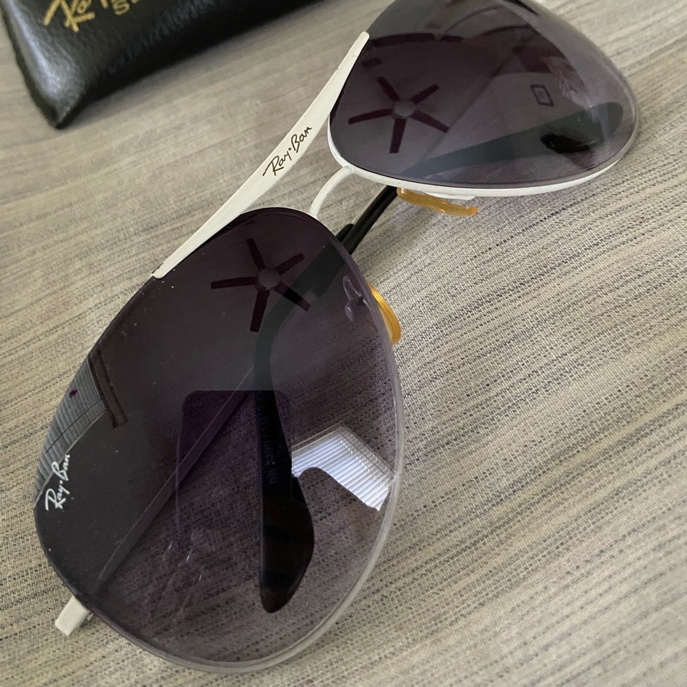 WOMAN SUNGLASSES RB3390 white/black